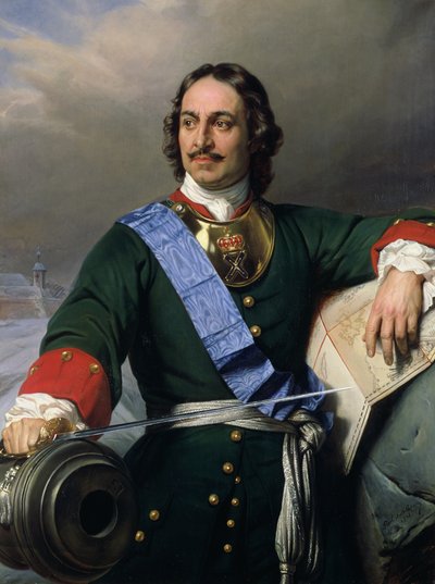 Peter I the Great by Hippolyte Delaroche